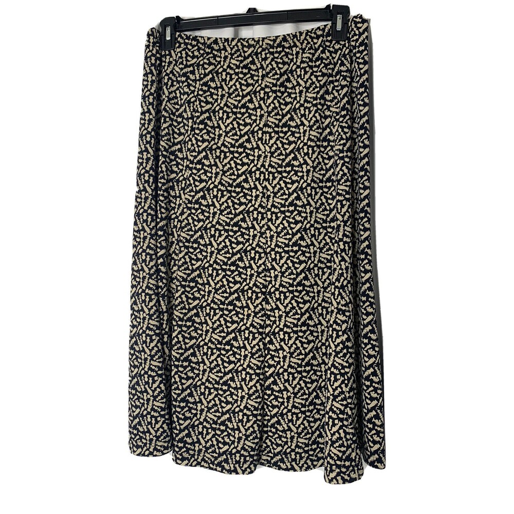 Chicos Chess Skirt Size 2 US L / 12 Elastic Waist